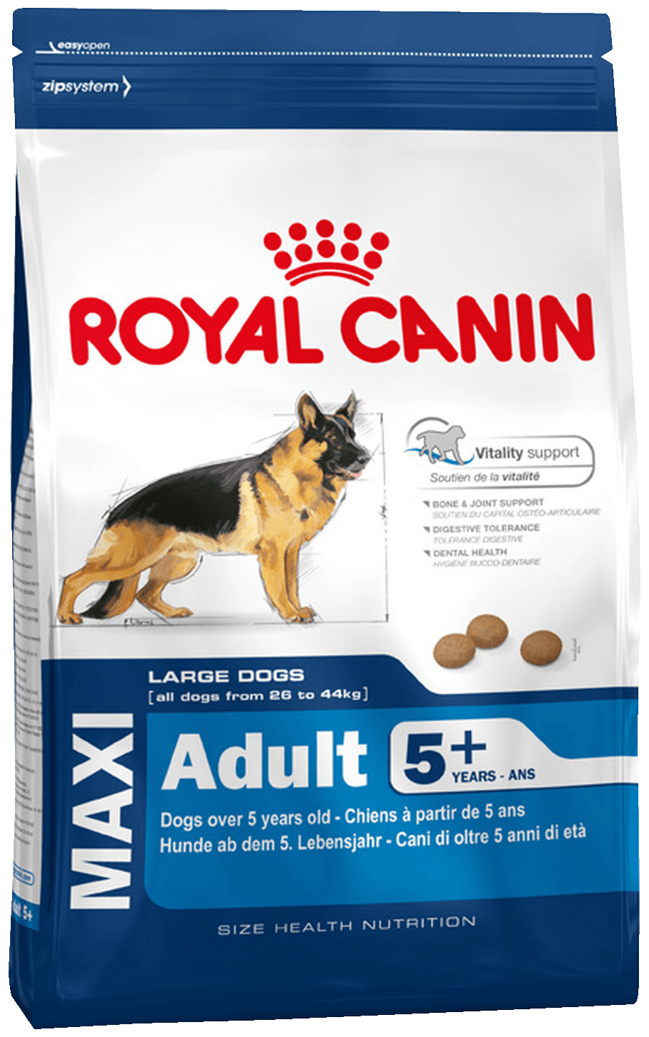 картинка Royal Canin MAXI ADULT 5+ от ЗОО-магазина К-9
