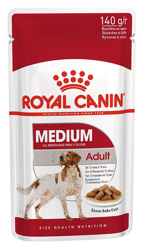 картинка Royal Canin Medium Adult 140 гр от ЗОО-магазина К-9