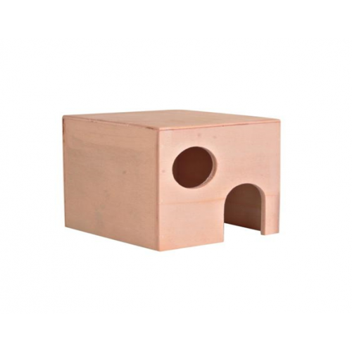 картинка Деревянный домик для хомячков. от ЗОО-магазина К-9