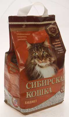 картинка Сибирская Кошка УНИВЕРСАЛ Впитывающий наполнитель от ЗОО-магазина К-9