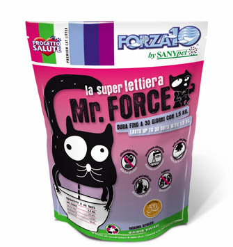 картинка Forza10 Mr. Force Orient Мягкий наполнитель из кремнезема с легким запахом лотоса. от ЗОО-магазина К-9