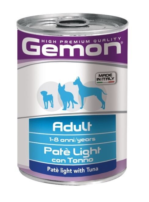 картинка Gemon Dog Light Patè Light with tuna от ЗОО-магазина К-9