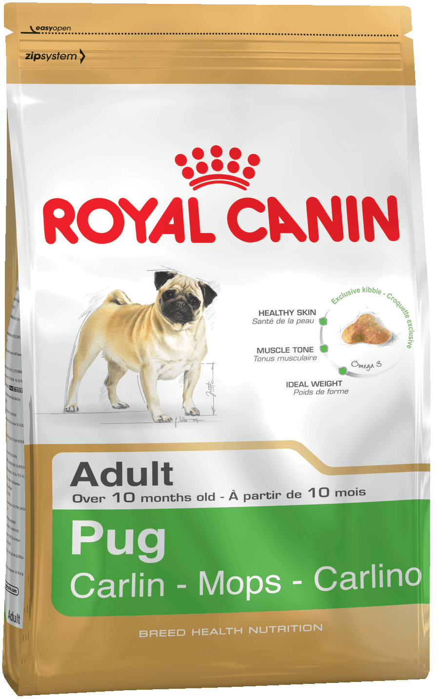 картинка Royal Canin Pug (для мопсов)  от ЗОО-магазина К-9
