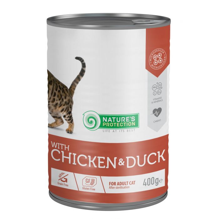 картинка NP Cat Sterilised with chicken & duck от ЗОО-магазина К-9