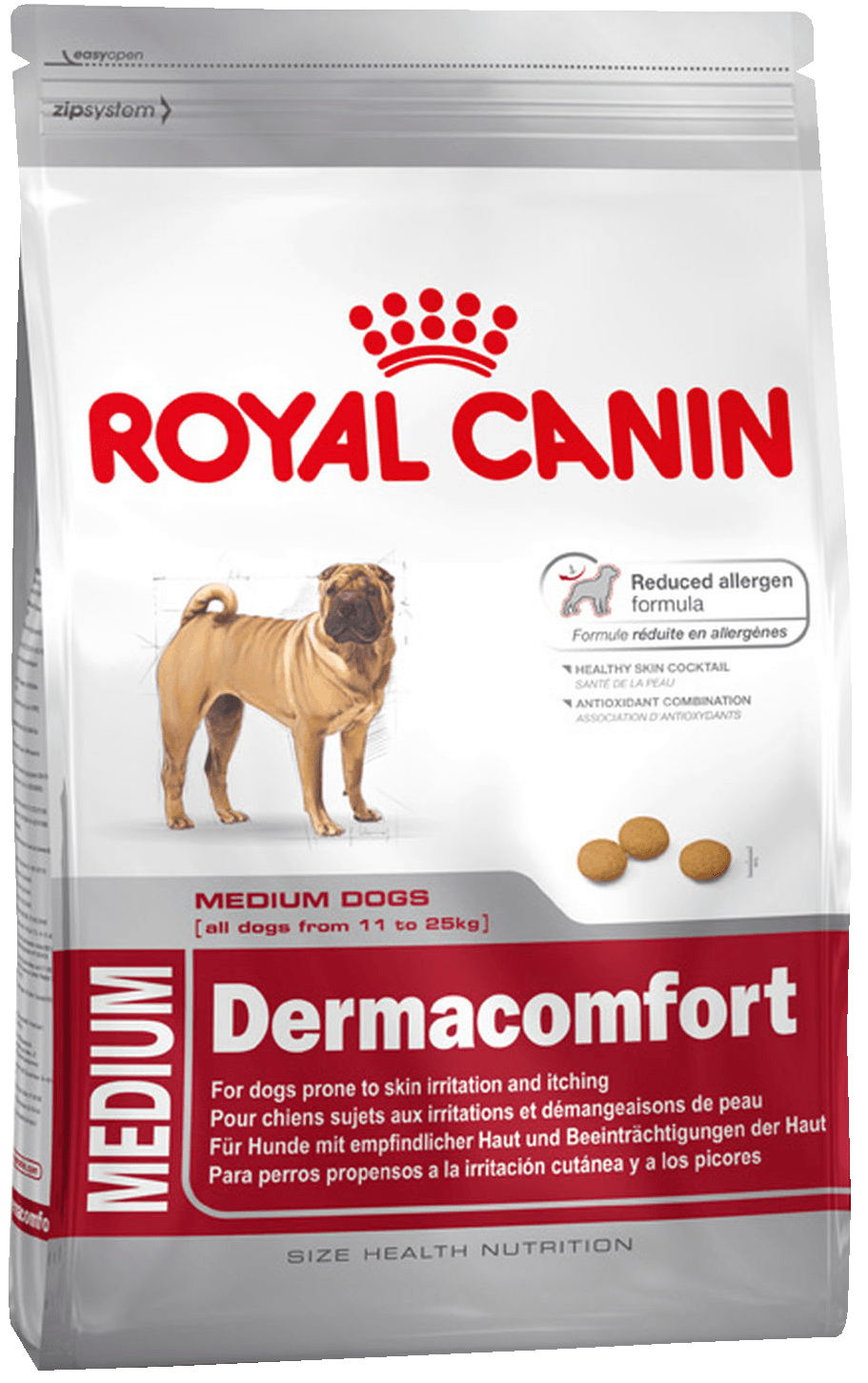 картинка Royal Canin MEDIUM DERMACOMFORT от ЗОО-магазина К-9