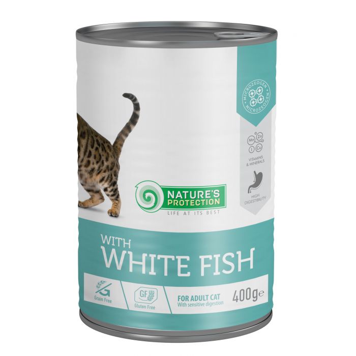 картинка NP Cat sensitive digestion with white fish от ЗОО-магазина К-9