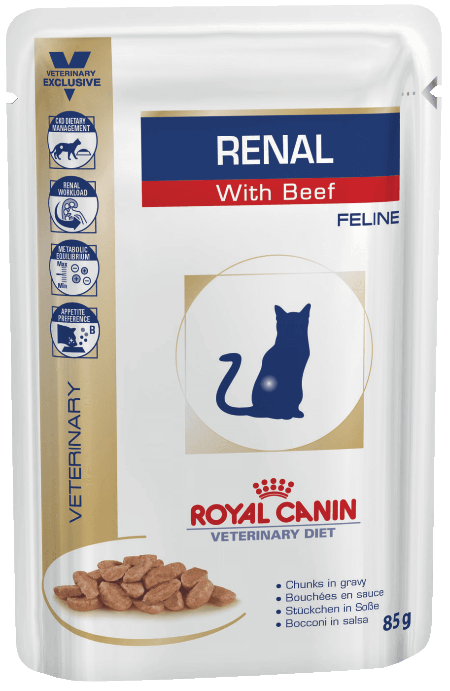 картинка Royal Canin RENAL С ГОВЯДИНОЙ (ПАУЧ) от ЗОО-магазина К-9