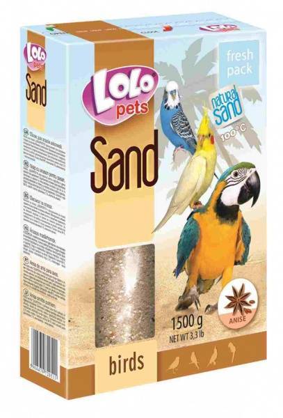 картинка LoLo pets Песок для птиц анисовый от ЗОО-магазина К-9