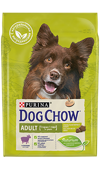 картинка Purina DOG CHOW " Adult" сухой корм для взрослых собак ягненок рис  от ЗОО-магазина К-9