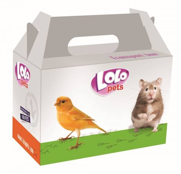 картинка LoLo pets Транспортная упаковка для мелких животных от ЗОО-магазина К-9