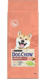 картинка Purina DOG CHOW "Sensitive" сухой корм для собак старше 1 года лосось  от ЗОО-магазина К-9