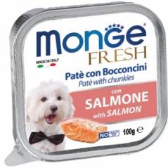 картинка MONGE Pate with Chunkies Salmone от ЗОО-магазина К-9