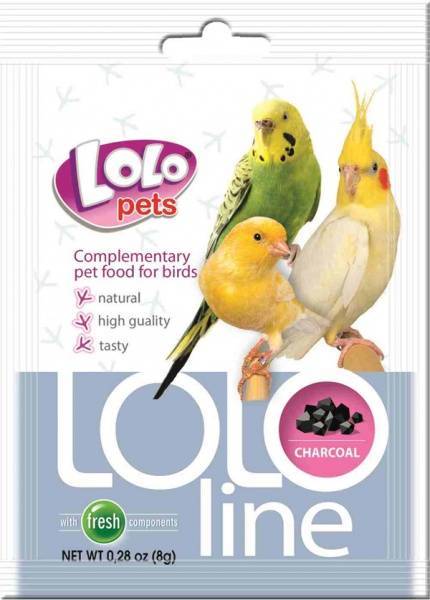 картинка LoLo pets Lololine для птиц уголь  от ЗОО-магазина К-9