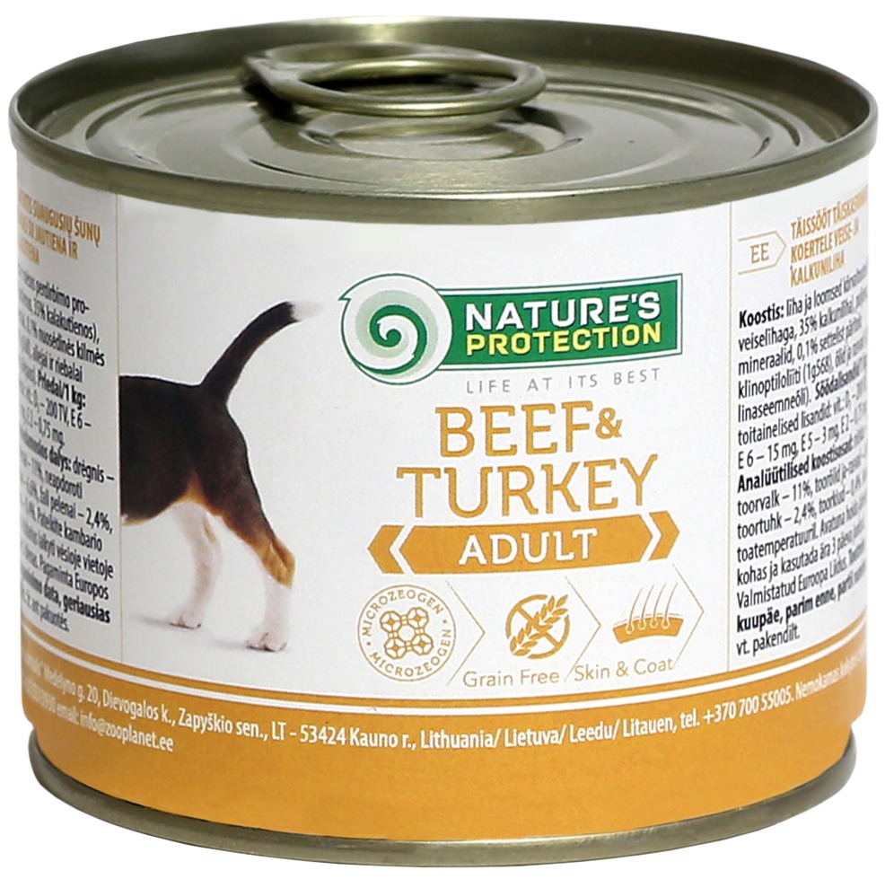 картинка NP Dog Adult Beef&Turkey от ЗОО-магазина К-9