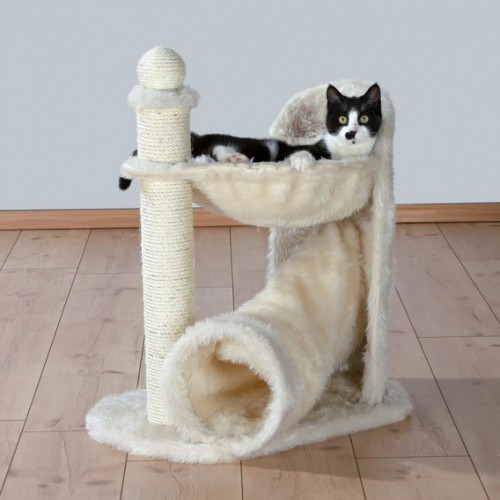 картинка Игровая площадка Гандия для кошек и котят. 2 спальных места. Шуршаший из фольги туннель.  от ЗОО-магазина К-9