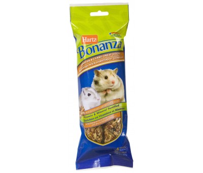 картинка Лакомство для хомяков и мышей со вкусом арахиса 4 шт 269 гр Hartz Bonanza от ЗОО-магазина К-9
