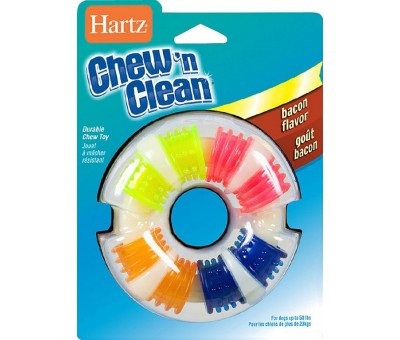 картинка Игрушка для собак Кольцо со вкусом бекона Hartz  от ЗОО-магазина К-9