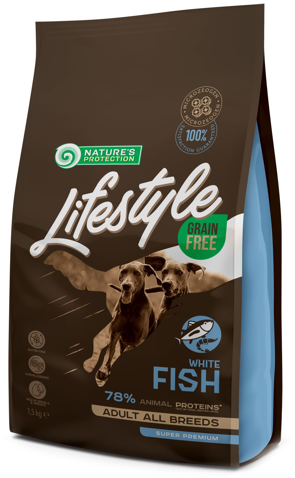 картинка NP Lifestyle Grain Free White Fish беззерновой корм для взрослых собак всех пород от ЗОО-магазина К-9