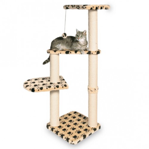 картинка Игровая площадка Altea для кошек. Основание - плюш. С игрушкой на резинке. 4 спальных места от ЗОО-магазина К-9