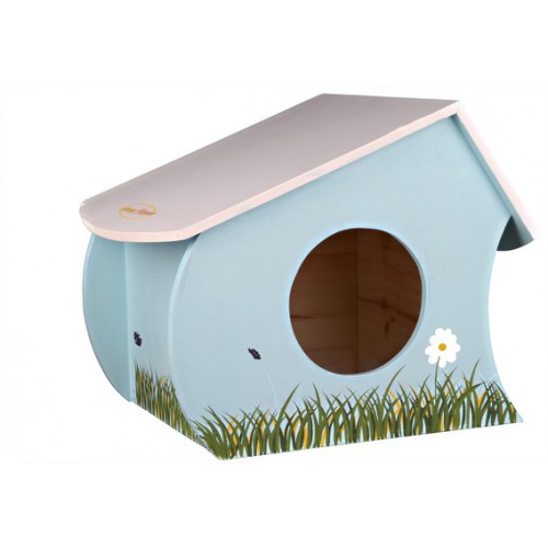 картинка Деревянный домик для морских свинок и крыс. от ЗОО-магазина К-9