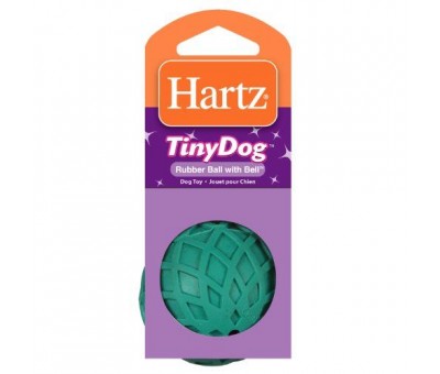 картинка Мячик для миниатюрных собак с бубенчиком HARTZ  от ЗОО-магазина К-9