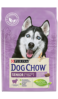 картинка Purina DOG CHOW "Senior" сухой корм для собак старше 9 лет ягненок от ЗОО-магазина К-9