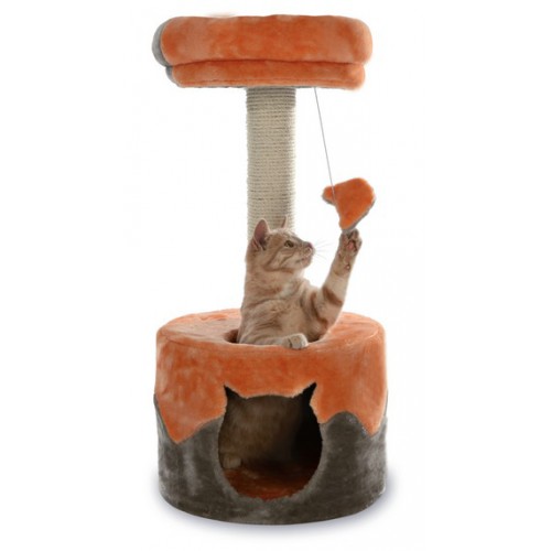 картинка Игровая площадка "Нурия" для кошек. Вертикальные когтеточки от ЗОО-магазина К-9