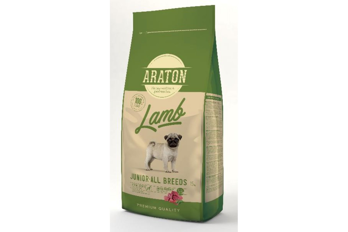 картинка Araton dog junior lamb/rice для щенков всех пород от ЗОО-магазина К-9