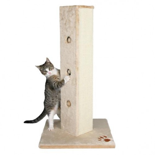 картинка Когтеточка Soria для кошек, столбик с трех сторон  из натурального сизаля от ЗОО-магазина К-9