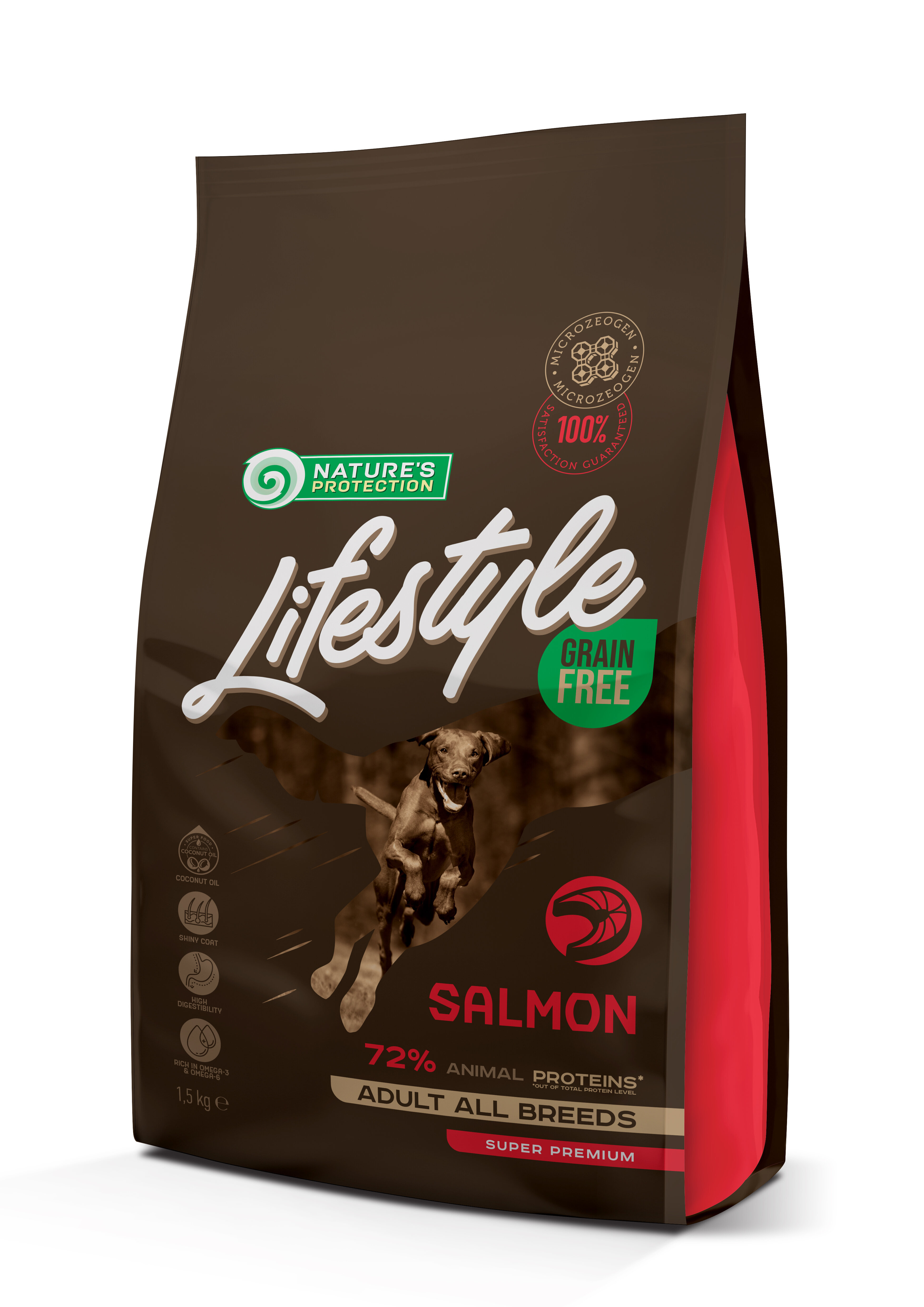 картинка NP Lifestyle Grain Free Salmon Adult All Breeds от ЗОО-магазина К-9