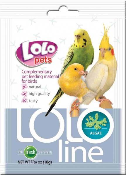 картинка LoLo pets Lololine для птиц водоросли от ЗОО-магазина К-9