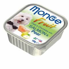 картинка MONGE Pate & Chunkies with Salmone & Pear от ЗОО-магазина К-9